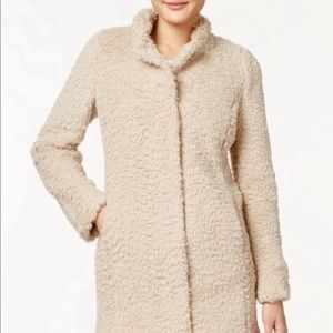 Kenneth Cole Teddy Faux Fur Coat